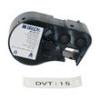 Picture of Brady Black on White Polyethylene Thermal Transfer M4-230-109 Die-Cut Thermal Transfer Printer Cartridges (Main product image)