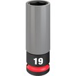 Picture of Milwaukee SHOCKWAVE Impact Duty High Strength Forged Steel Lug Nut Wheel Socket 49-66-7804 (Main product image)