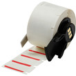 Picture of Brady Red / White Polyester Thermal Transfer M61-17-494-RD Thermal Transfer Printable Labels (Main product image)