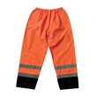 Picture of PIP 318-1757OR Black/High-Visibility Orange 2XL Polyester High-Visibility Pants (Main product image)