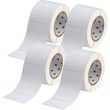 Picture of Brady Workhorse White Polyester Thermal Transfer 149508 Die-Cut Thermal Transfer Printer Label Roll (Main product image)