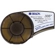 Picture of Brady PermaSleeve Black on Yellow Heat-Shrinkable Polyolefin Thermal Transfer M21-187-C-342-YL Die-Cut Thermal Transfer Printer Sleeve (Main product image)