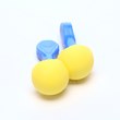 Picture of 3M E-A-R Express Pod Plugs 321-2200 Yellow Universal Thermoplastic Elastomer Foam Reusable Uncorded Round Ear Plugs (Main product image)