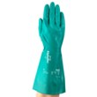 Picture of Ansell AlphaTec 58-335 Green 10 Nitrile Unsupported Chemical-Resistant Glove (Main product image)