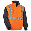 Picture of Ergodyne GloWear 8287 Orange Small Polyester Cold Condition Jacket (Main product image)