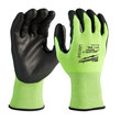 Picture of Milwaukee SMARTWIPE High Visibility Yellow 2XL Polyurethane Full Fingered Cut-Resistant Glove (Main product image)
