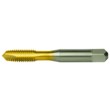 Picture of Cleveland 1011-TN 1/4-20 UNC H1 TiN 2.5 in TiN Spiral Point Machine Tap C55348 (Main product image)