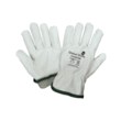 Picture of Global Glove Aralene CR3200 White Large Aralene/Leather Grain Cowhide Cut-Resistant Gloves (Main product image)