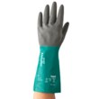 Picture of Ansell AlphaTec 58-435 Sea Green/Anthracite Grey 11 Nitrile Supported Chemical-Resistant Glove (Main product image)