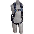 Picture of DBI-SALA ExoFit Blue Small Vest-Style Shoulder, Back, Leg Padding Body Harness (Main product image)