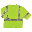Picture of Ergodyne Glowear 8356FRHL High-Visibility Lime Large/XL Modacrylic Mesh High-Visibility Vest (Main product image)