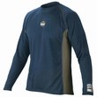Picture of Ergodyne NFerno 6425 Blue Synthetic High Visibility Shirt (Main product image)