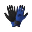 Picture of Global Glove Vise Gripster 303RV Black/Blue Large Cotton/Polyester Full Fingered Work Gloves (Main product image)