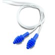 Picture of Howard Leight Airsoft DPAS-30W Blue Thermoplastic Elastomer (TPE) Reusable Corded Four-Flange Ear Plugs (Main product image)