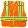 Picture of Ergodyne Glowear 8240HL High-Visibility Orange Medium/Large Polyester Mesh High-Visibility Vest (Main product image)