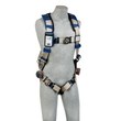 Picture of DBI-SALA ExoFit STRATA Grey, Blue Medium Vest-Style Shoulder, Back, Leg Padding Body Harness (Main product image)