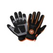 Picture of Global Glove Hot Rod HR8500 Black/Orange Large Synthetic Leather Full Fingered Work Gloves (Main product image)