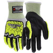 Picture of MCR Safety Hypermax Predator Mechanics Knits Hi-Vis Yellow/Black 2XL Mechanics Work Gloves (Main product image)