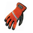 Picture of Ergodyne Proflex 875 High-Visibility Orange 2XL PVC/Synthetic Leather/Terry Cloth Full Fingered Work Gloves (Main product image)