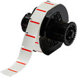 Picture of Brady Red / White Polyester Thermal Transfer B33-179-494-RD Thermal Transfer Printable Labels (Main product image)
