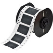 Picture of Brady PermaSleeve Black Heat-Shrinkable Polyolefin Thermal Transfer B33D-750-2-344BK Die-Cut Thermal Transfer Printer Sleeve (Main product image)