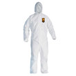 Picture of Kimberly-Clark Kleenguard A10 White 2XL Polypropylene Disposable General Purpose & Work Coveralls (Main product image)