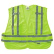 Picture of Ergodyne Glowear 8244PSV High-Visibility Lime Medium/Large Polyester Mesh High-Visibility Vest (Main product image)