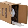 Picture of Brady PermaSleeve White Heat-Shrinkable Polyolefin Thermal Transfer 3FR-500-2-WT-2 Die-Cut Thermal Transfer Printer Sleeve (Main product image)