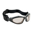Picture of Bouton Optical Fuselage 250-50 Clear Black/Gray Universal Polycarbonate Standard Safety Glasses (Main product image)