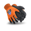 Picture of HexArmor Helix 1092 Orange/Black 9 15-gauge nylon blend Nylon Knit Full Fingered Work Gloves (Main product image)