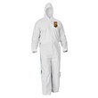 Picture of Ansell KleenGuard A40 Blue Large Microporous Film Laminate Disposable General Purpose Coveralls (Main product image)