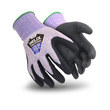 Picture of HexArmor Helix 2087 Blue/Black 6 Fiberglass/HPPE Seamless Coated Cut-Resistant Gloves (Main product image)