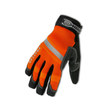 Picture of Ergodyne Proflex 872 High-Visibility Orange Large Neoprene/PVC/Synthetic Leather/Terry Cloth Full Fingered Work Gloves (Main product image)