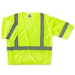 Picture of Ergodyne Glowear 8310HL High-Visibility Lime 4XL/5XL Polyester Mesh High-Visibility Vest (Main product image)