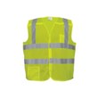 Picture of Global Glove FrogWear HV High-Visibility Yellow/Green 7XL Mesh Polyester High-Visibility Breakaway Vest (Main product image)