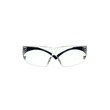Picture of 3M SecureFit 200 SF201SGAF-BLU Clear Frames, Blue Temples Universal Polycarbonate Safety Glasses (Main product image)