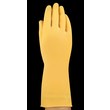 Picture of Ansell AlphaTec 88-343 Yellow 10 Latex Unsupported Chemical-Resistant Gloves (Main product image)