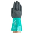 Picture of Ansell AlphaTec 58-530B Sea Green/Anthracite Grey 9 Nitrile Supported Chemical-Resistant Glove (Main product image)