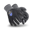Picture of HexArmor Helix 1091 Black/Gray 11 15-gauge nylon blend Nylon Knit Full Fingered Work Gloves (Main product image)