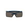 Picture of 3M SecureFit 3700 Series SF3702SGAF-BLU Gray + Scotchgard Blue Temples Polycarbonate OTG Safety Glasses (Main product image)