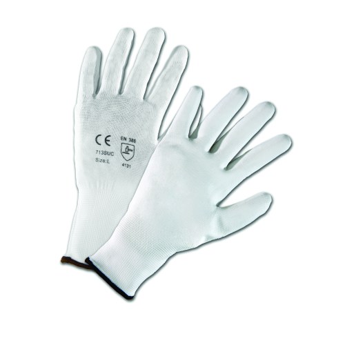 West Chester Posigrip 713suc Work Gloves 713suc L Size Large Nylon White Rshughes Com
