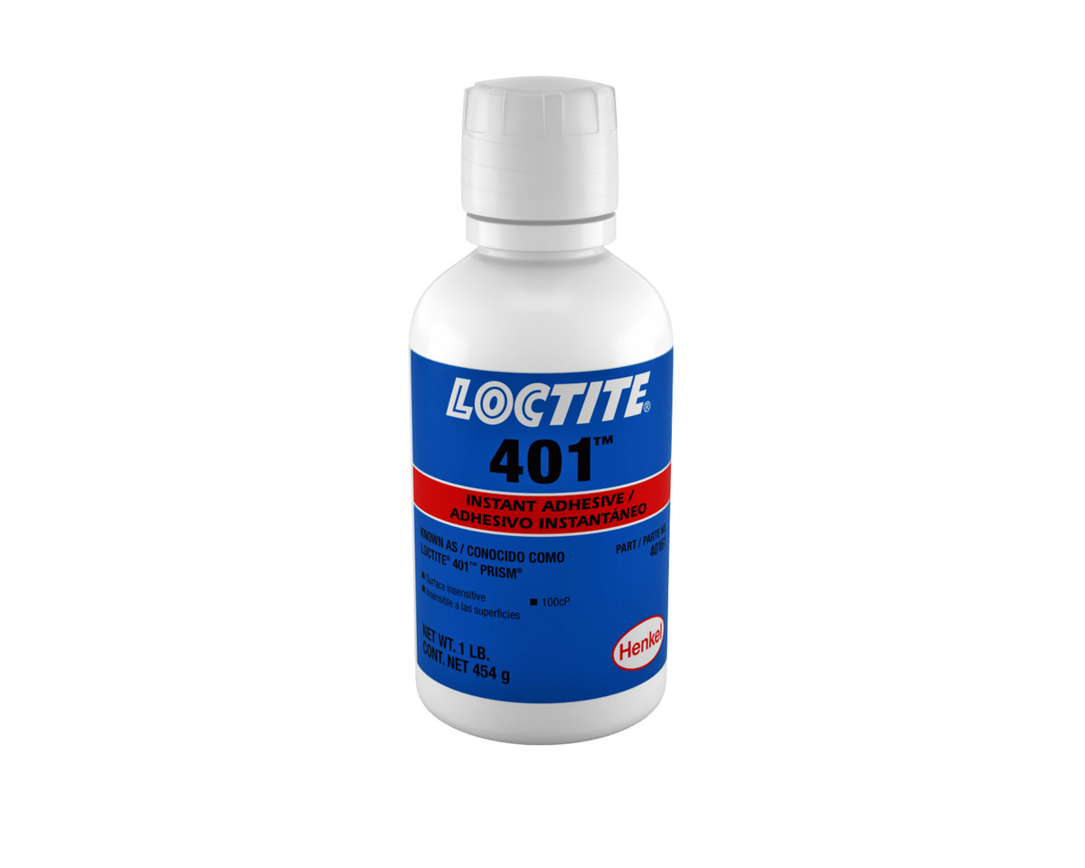 Loctite 401 Surface Insensitive Cyanoacrylate Adhesive - 1 lb Bottle - 40161, IDH:135430