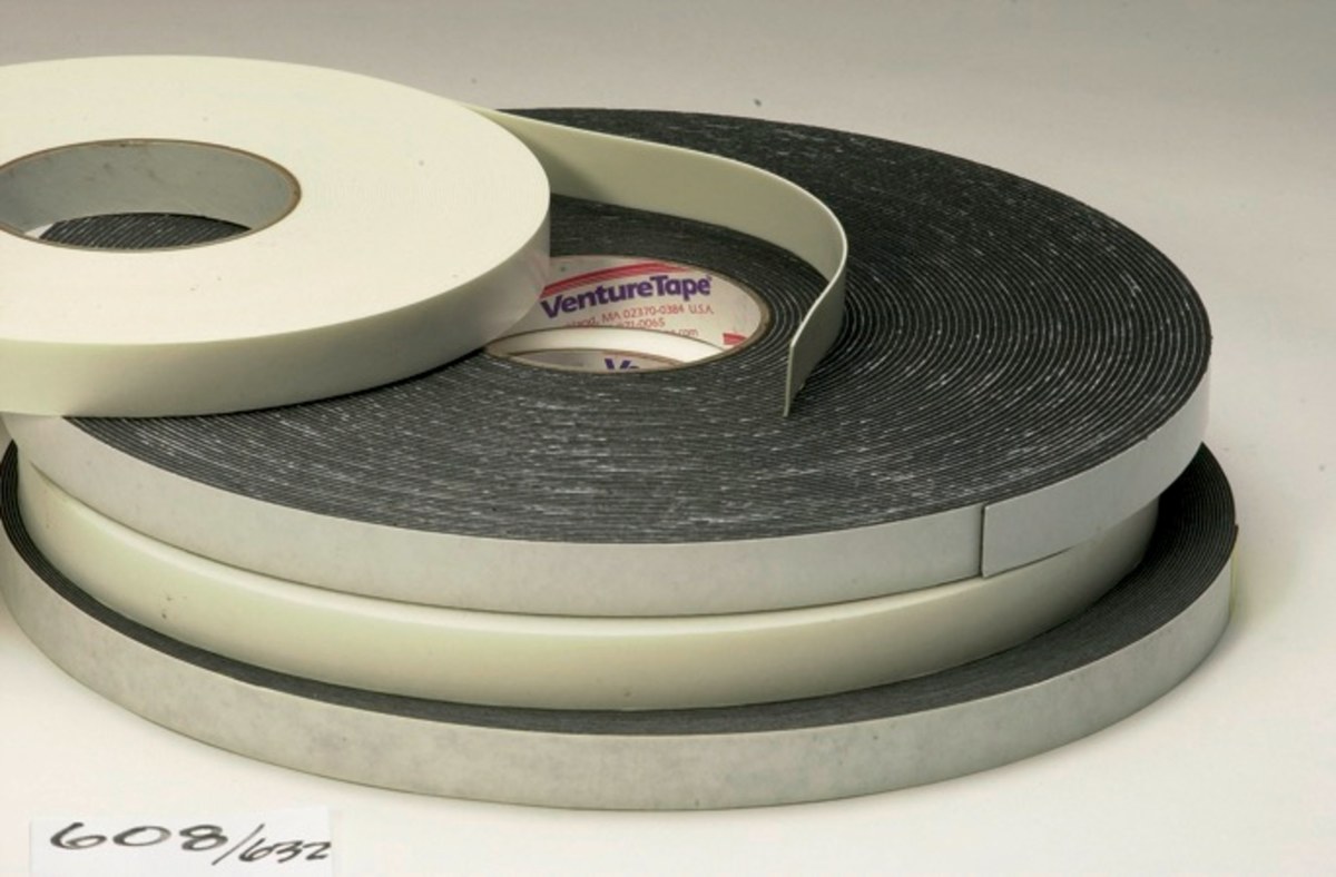 black double sided foam tape
