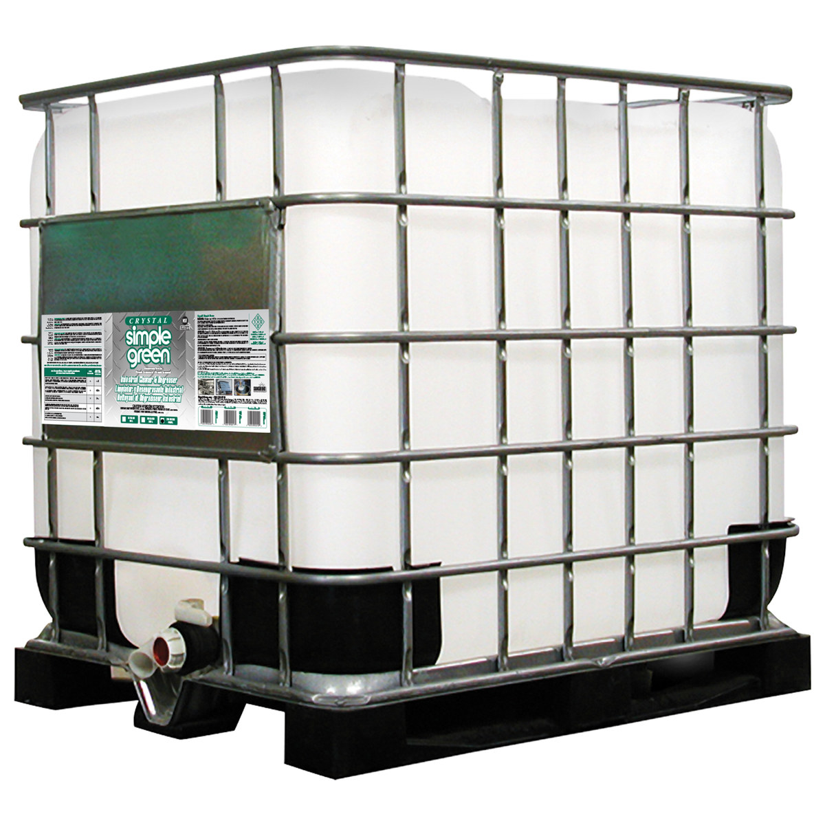 Simple Green Crystal Cleaner/Degreaser Concentrate - Liquid 275 gal Tote - 19275
