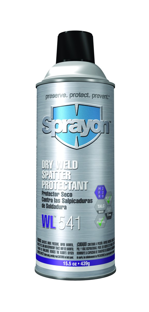 Sprayon WL541 Anti-Weld Spatter Coating - Spray 15.5 oz Aerosol Can - 90541