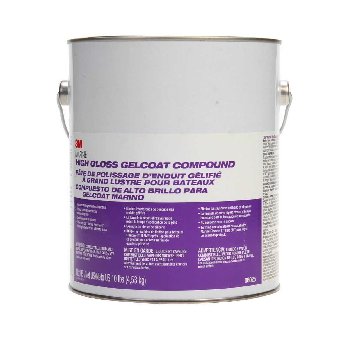 3M Marine High Gloss White Gelcoat - 1 gal Can - 06025