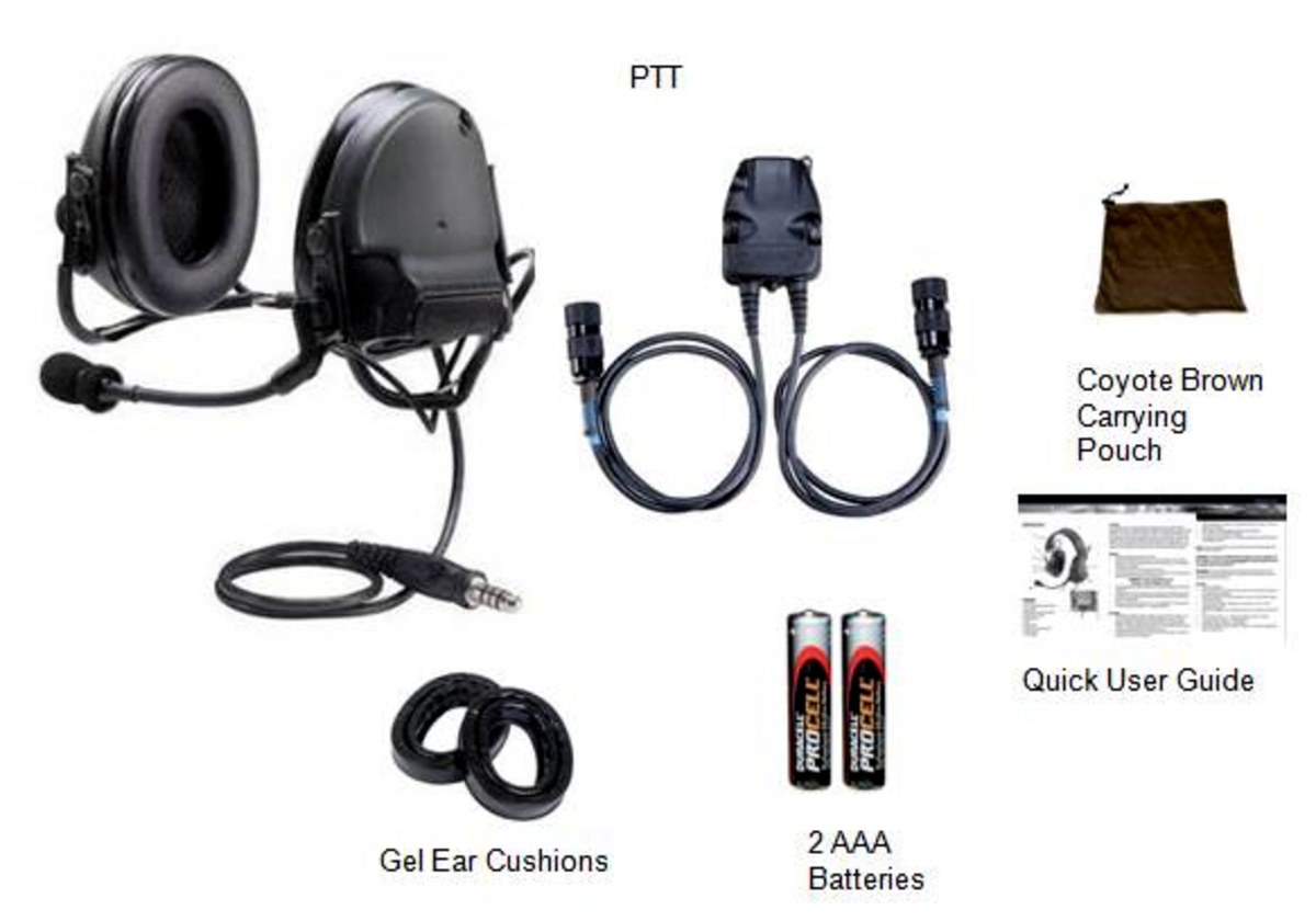peltor 2 way radio headset