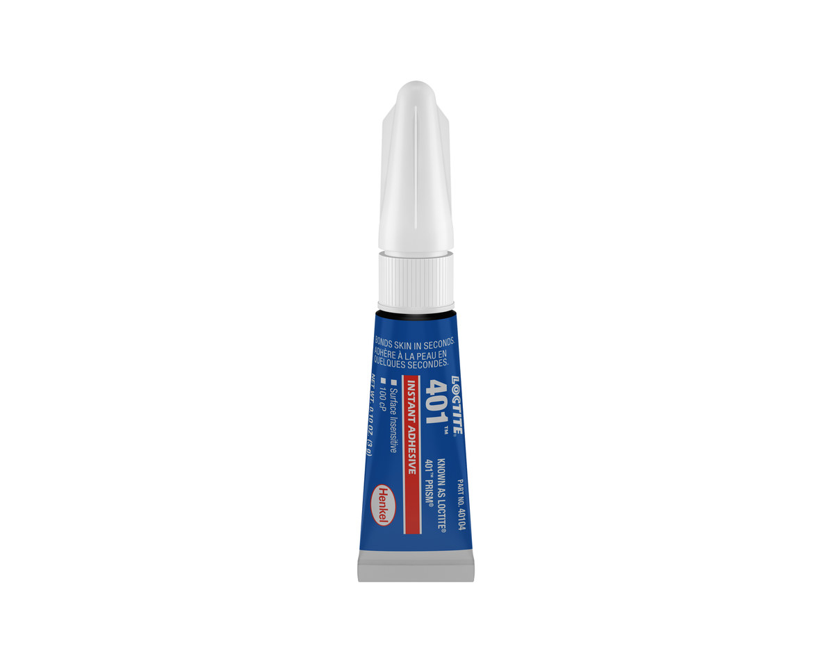 Loctite 401 Surface Insensitive Cyanoacrylate Adhesive - 3 g Tube - 40104, IDH:233641