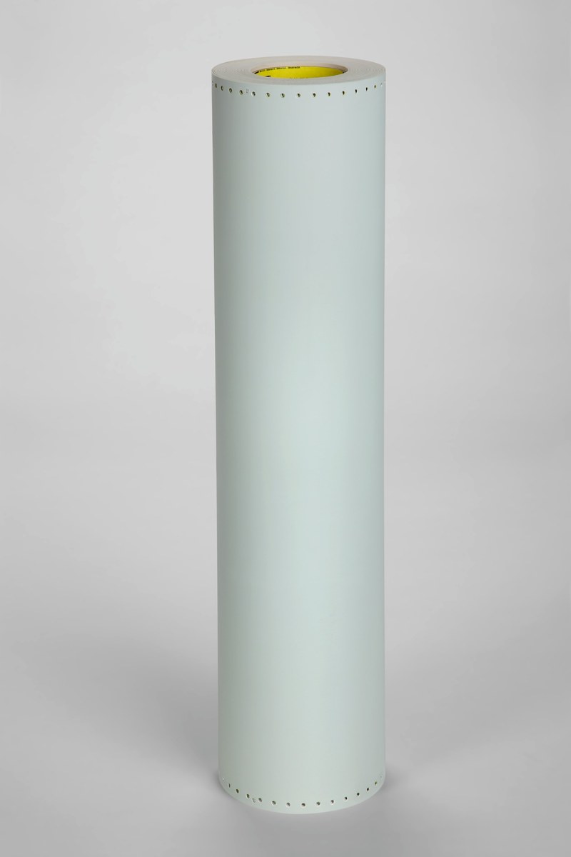 3M 519Y Tan Sandblast Stencil - 21 in Width x 10 yd Length - 48 mil Thick - 49391