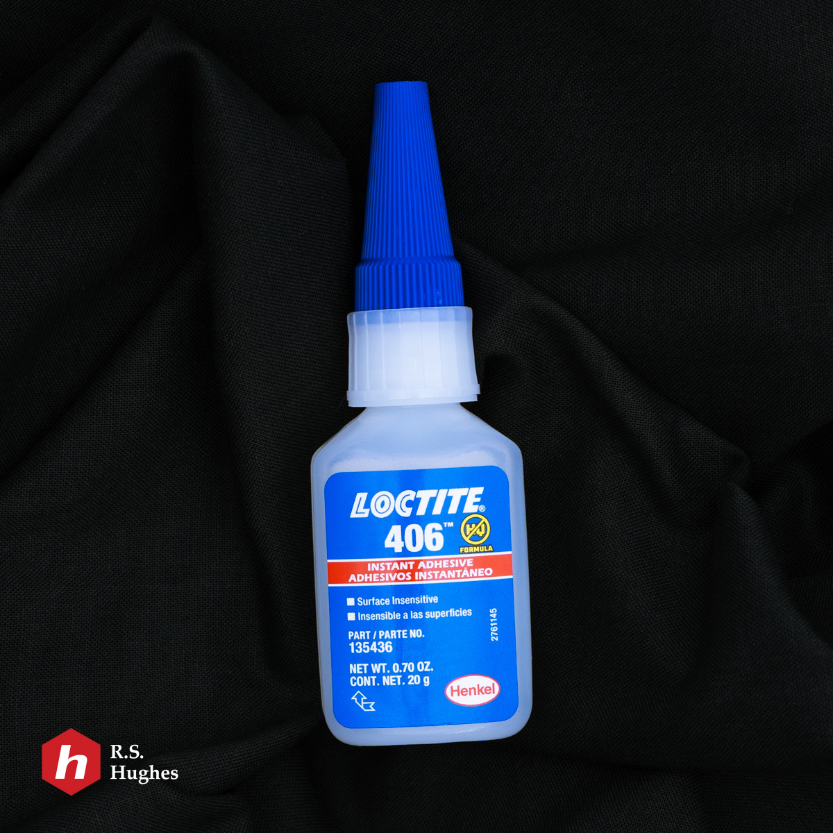Loctite 406 Surface Insensitive Cyanoacrylate Adhesive - 20 g Bottle - 40640, IDH:135436